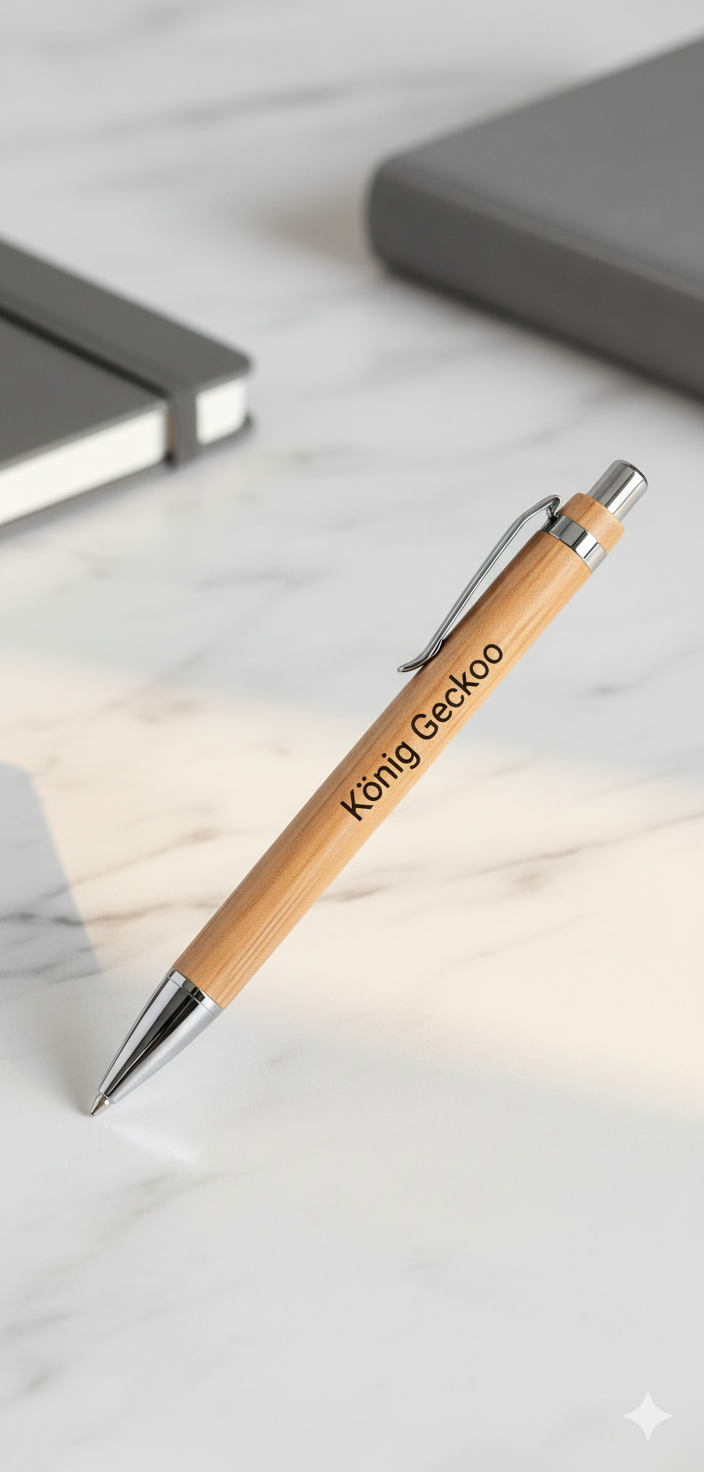 König Geckoo – Bamboo Signature Pen
