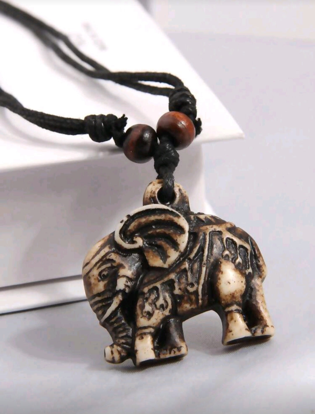 Elefanten-Amulett Halskette – Dein Glücksbringer