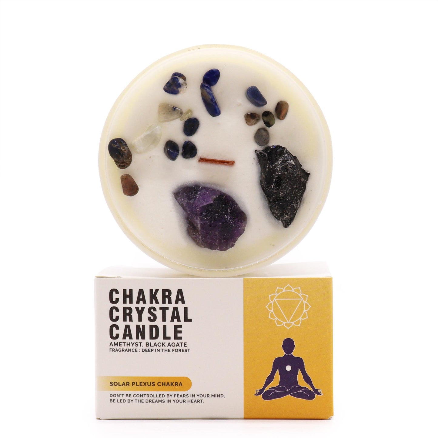 Chakra-Kristallkerze – Wähle dein Chakra