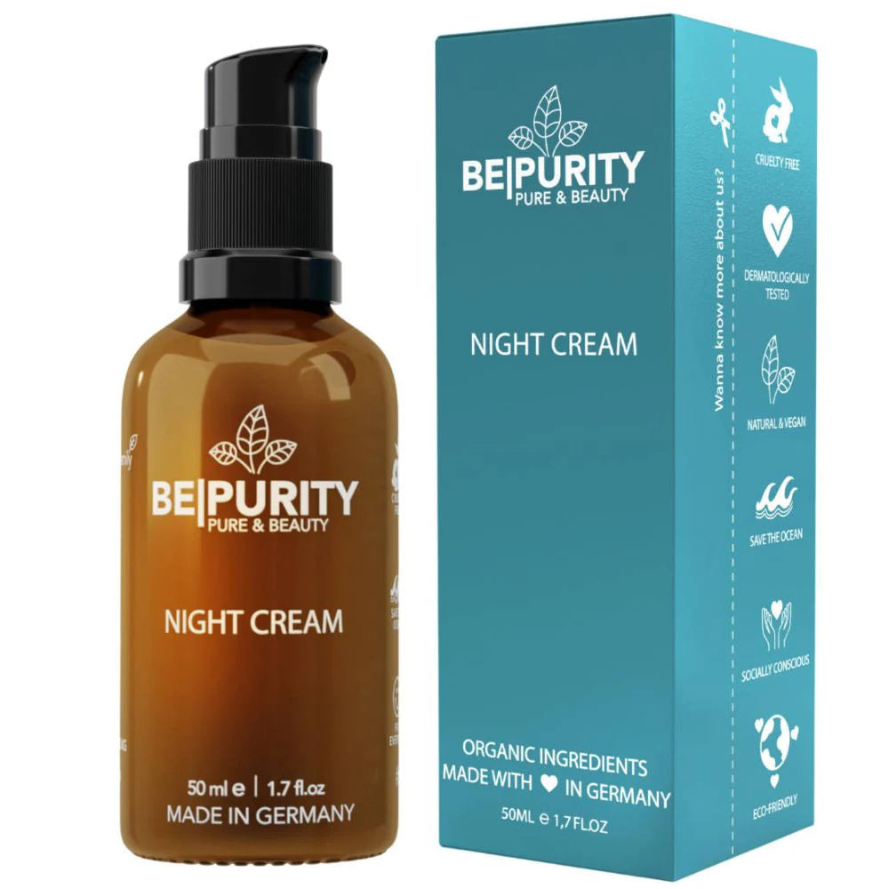 BEPURITY Nachtcreme – 100 % Naturkosmetik