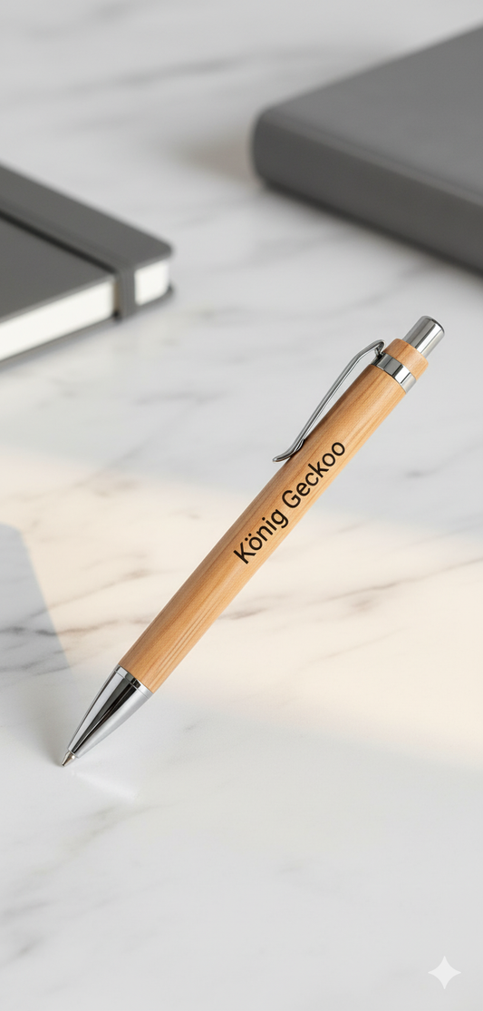 König Geckoo – Bamboo Signature Pen