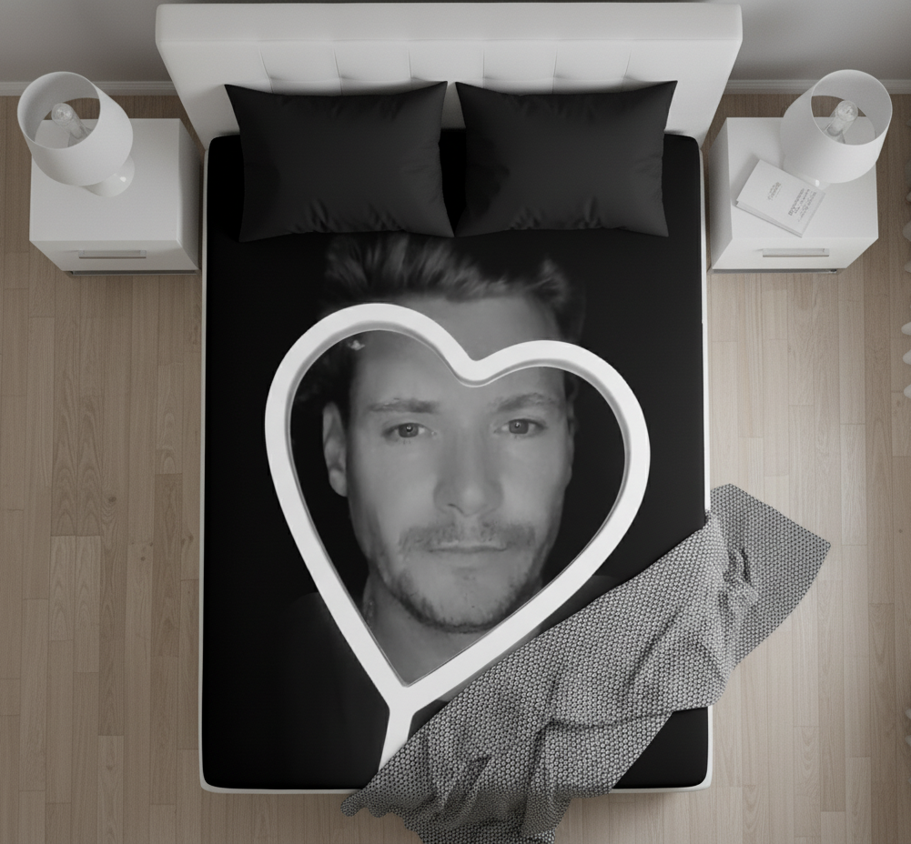 🖤 König Geckoo – Royal Dream Spannleintuch (Black Edition)