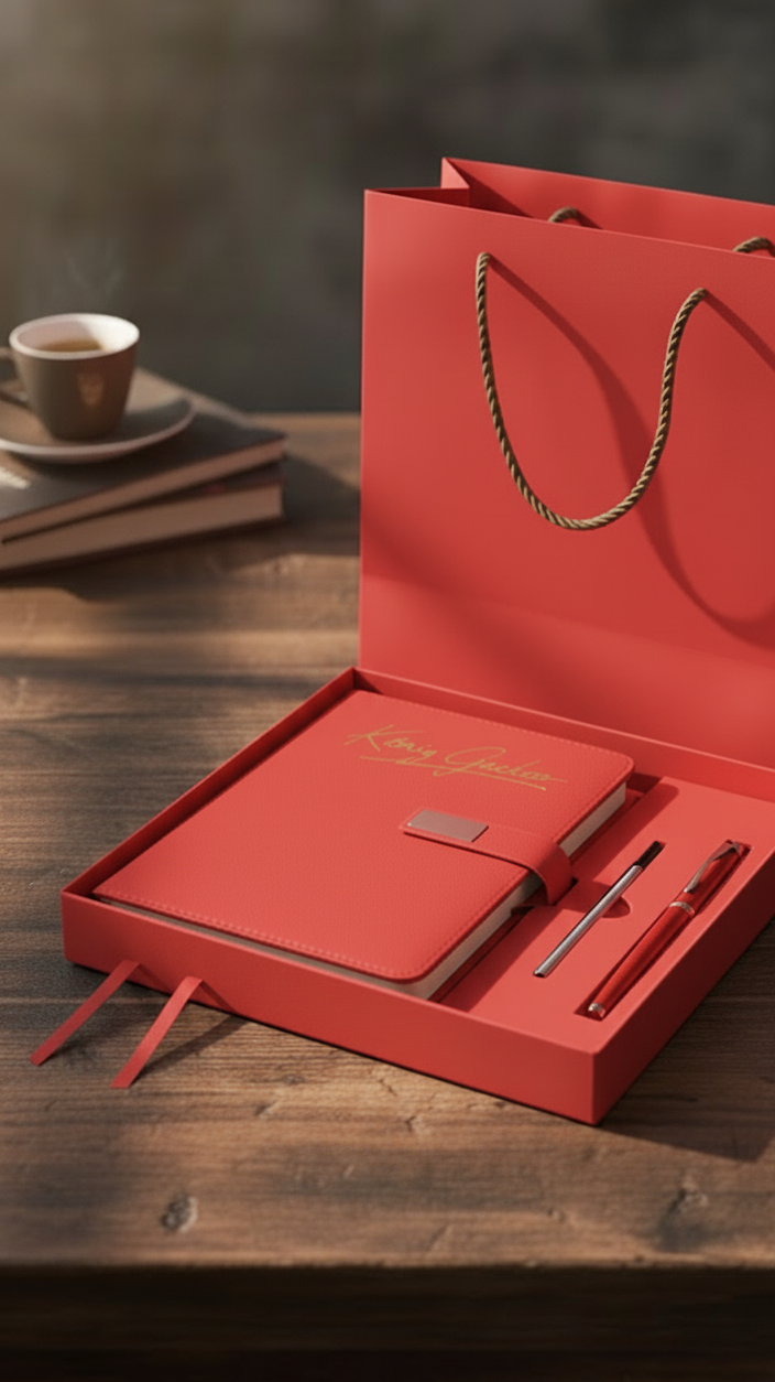 König Geckoo – Signature Notizbuch (A5, 200 Seiten)