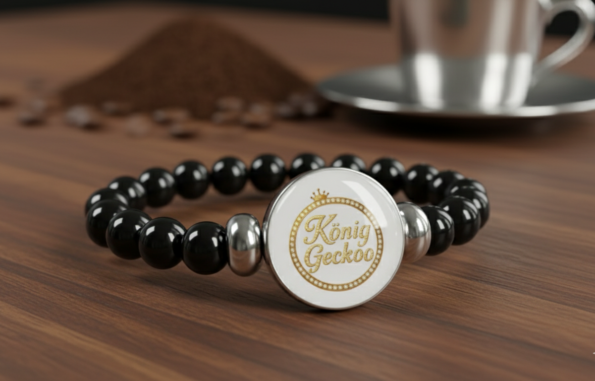 Armband „Royal Black“ – von König Geckoo