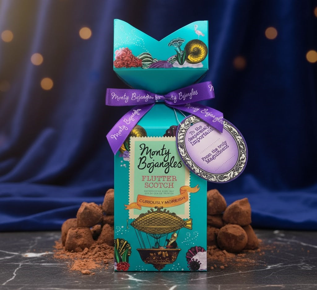 Monty Bojangles Trüffelpralinen »Flutter Scotch« – 150 g