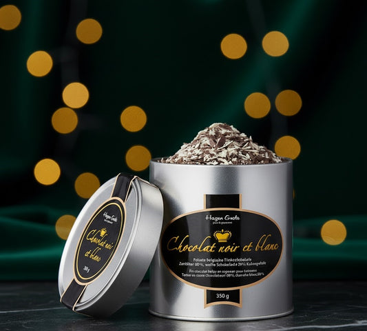 Feinste belgische Trinkschokolade »Noir et Blanc« – 350 g