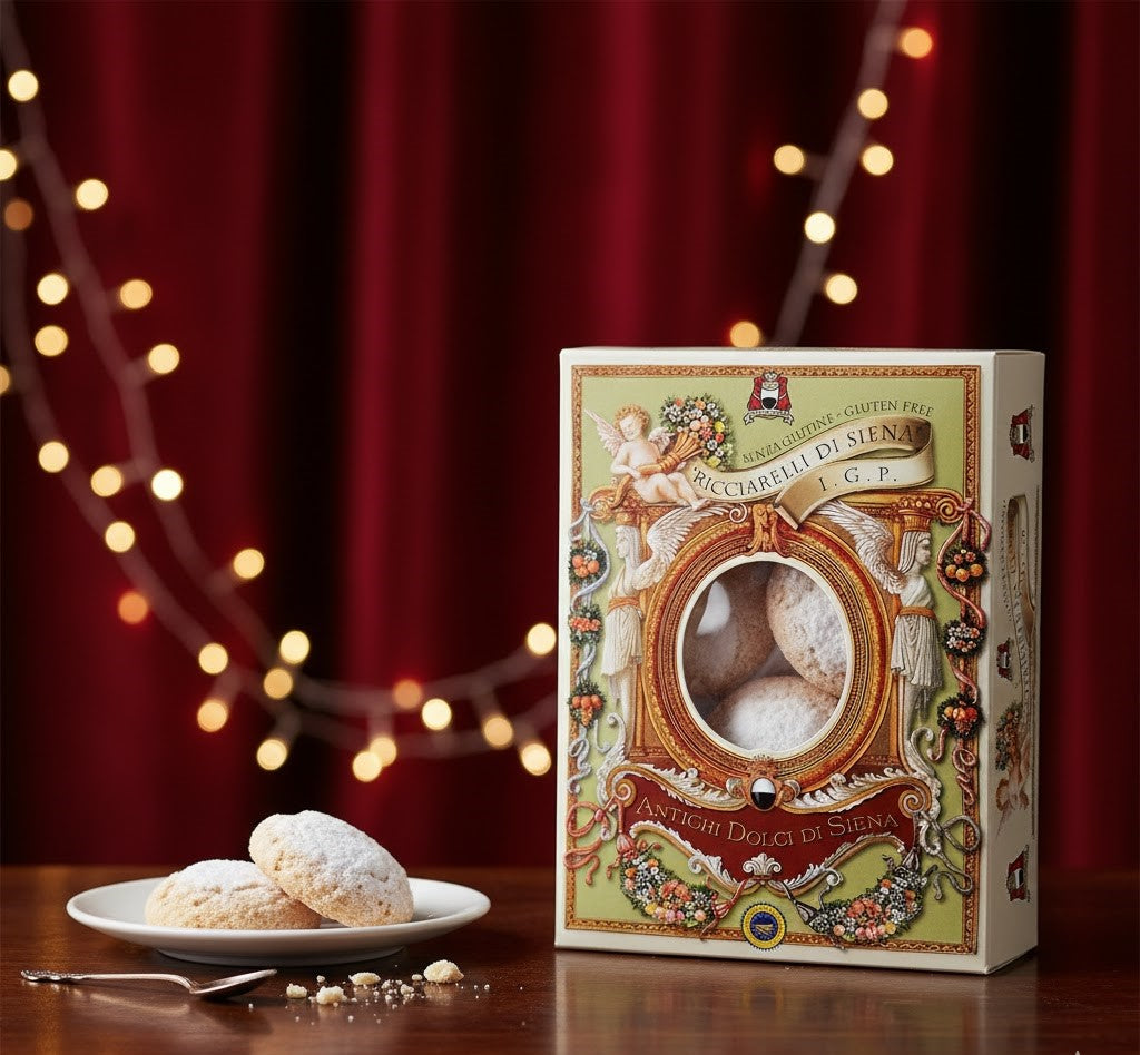 Ricciarelli di Siena – Weiche Mandelgebäcke nach Originalrezept (250 g)