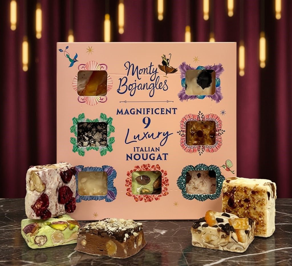 Monty Bojangles – Magnificent 9 Luxury Italian Nougat (135 g)