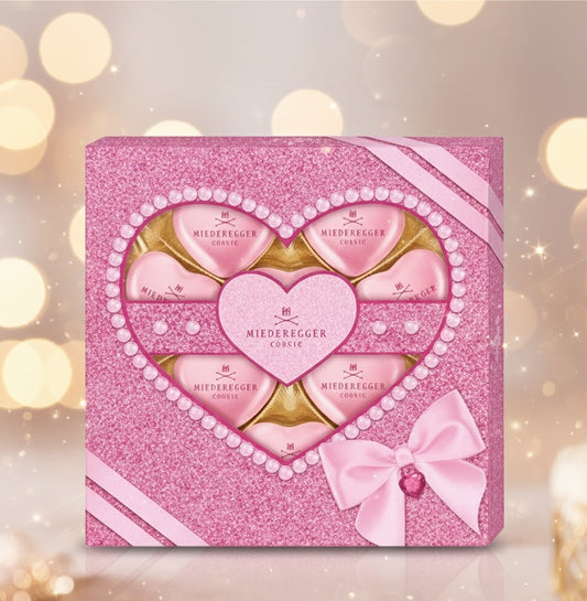 Niederegger Pralinen Herzen »Marc de Champagne« – 125 g